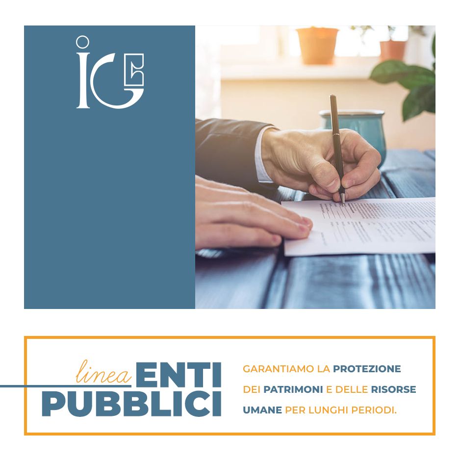  LINEA #ENTI #PUBBLICI - PROTEZIONE DUREVOLE PATRIMONIO PUBBLICO E RISORSE UMANE 